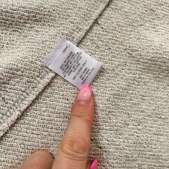 Anthropologie Dolan Sweatshirt Beaded Blazer Jacket - Picture 6 of 7